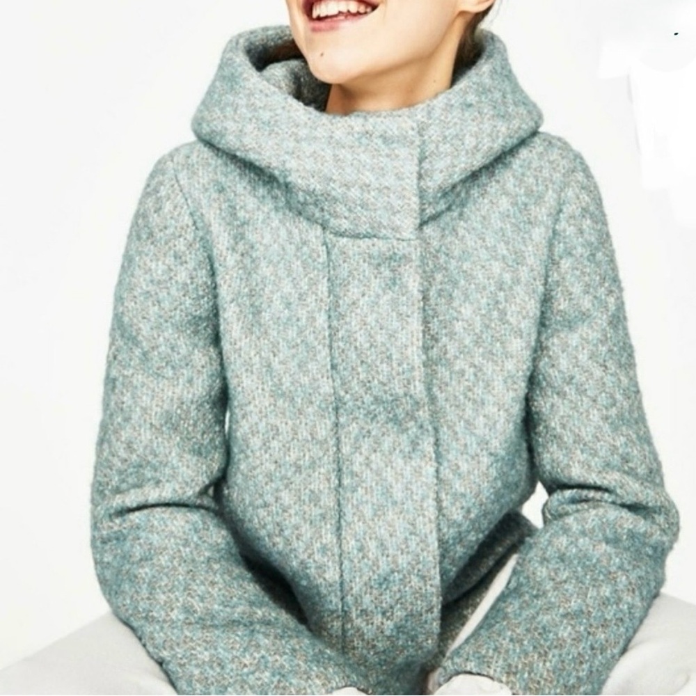 Zara Women’s Stylist Hooded Jacket-size S